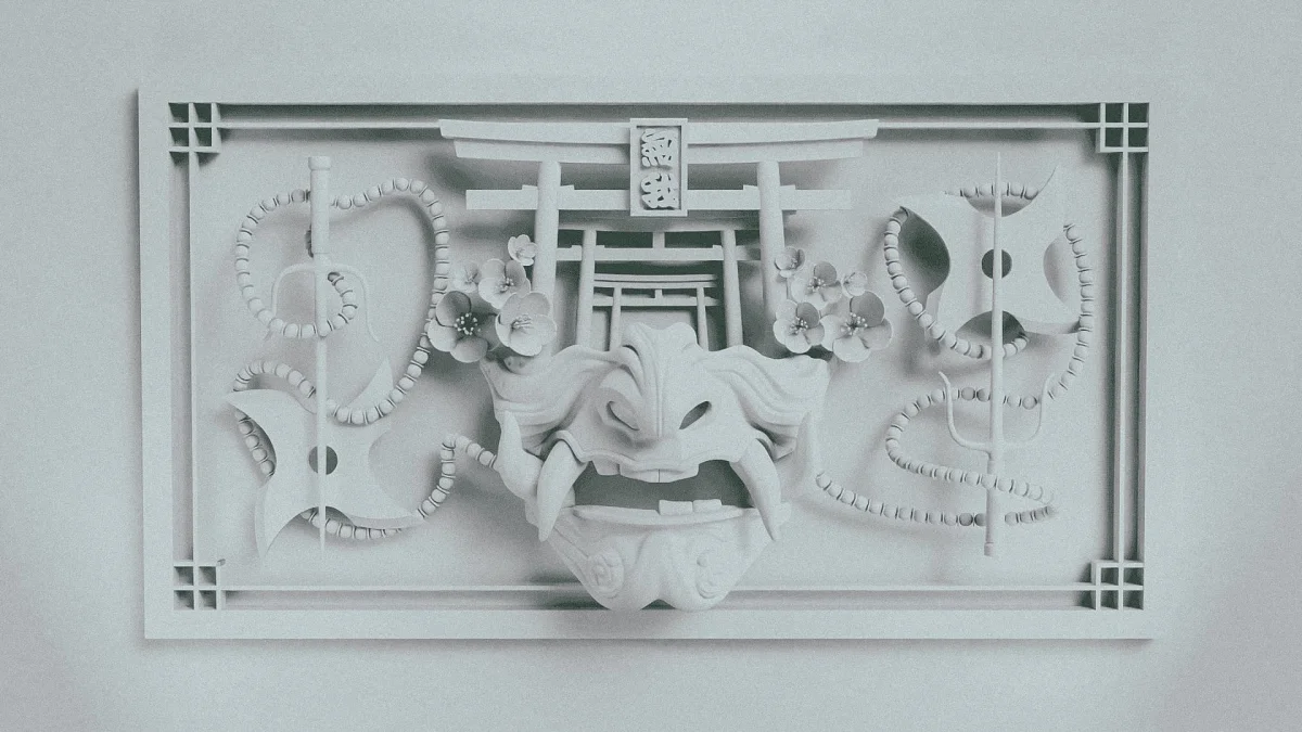Hyperradical Mental Dojo 3D Artwork